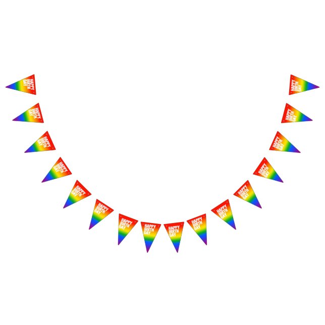 Banderines Feliz Cumplegay (Todo)