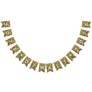 Banderines Feliz Diwali 2016 Purpurina blanco  Fiesta