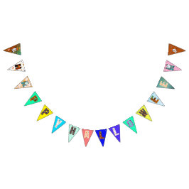 Banderines Feliz Halloween Guirnalda Colgante Colorida Oficia