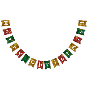 Banderines ¡Feliz Navidad!