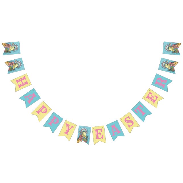 Banderines "FELIZ ORIENTAL" GIRAFFE BUNTING BANNER Personaliz (Todo)