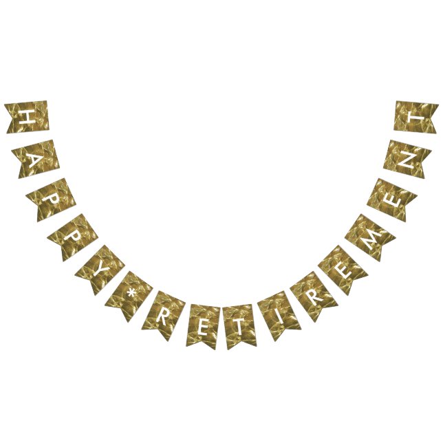 Banderines Fiesta blanco del purpurina del oro feliz del (Todo)