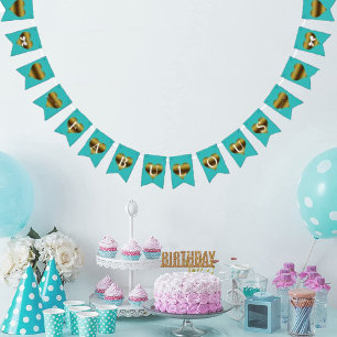 Banderines Fiesta Bridal Shower con clase y fabuloso