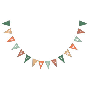 Banderines Fiesta Campout Happy Birthday