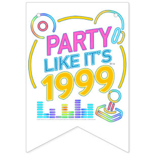 Banderines Fiesta Como Si Fuera 1999®™ – Neon Soundtrack