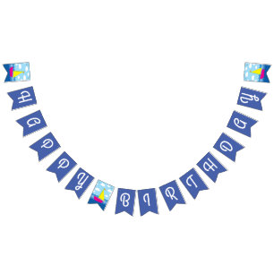 Banderines Fiesta de cumpleaños de barcas de vela con niños