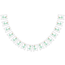 Banderines Fiesta de cumpleaños de bebé de Personalizado lind