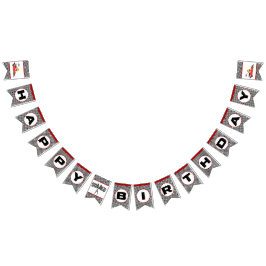 Banderines Fiesta de cumpleaños de Carreras de coches de carr