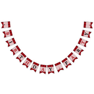 Banderines Fiesta de cumpleaños de color circo clásico