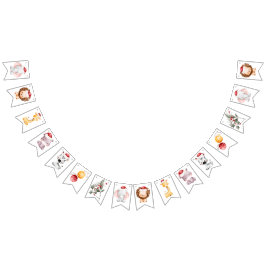 Banderines Fiesta de cumpleaños de Navidades infantiles