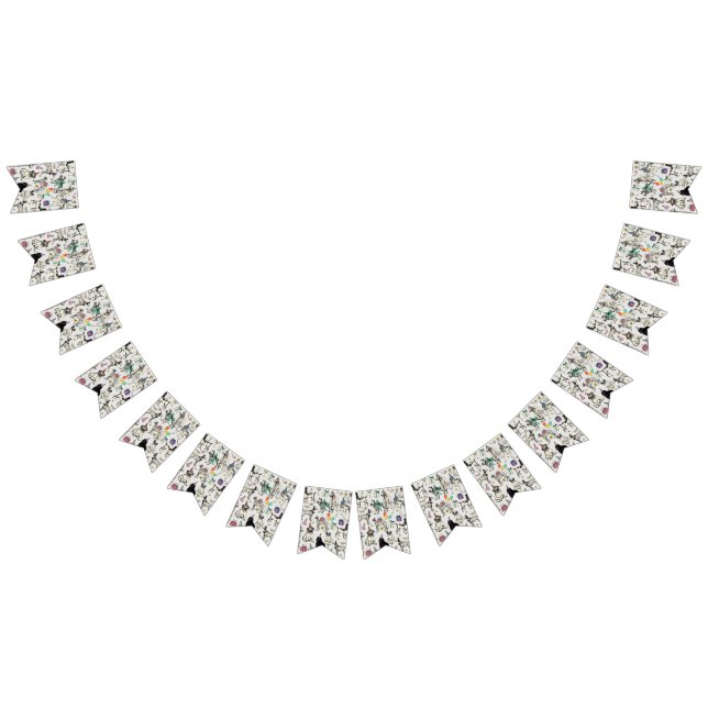 Banderines fiesta de cumpleaños de perros caprichosos (Todo)