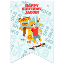 Fiesta de cumpleaños de Skate Park Fun Boy