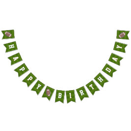 Banderines Fiesta de cumpleaños del fútbol americano