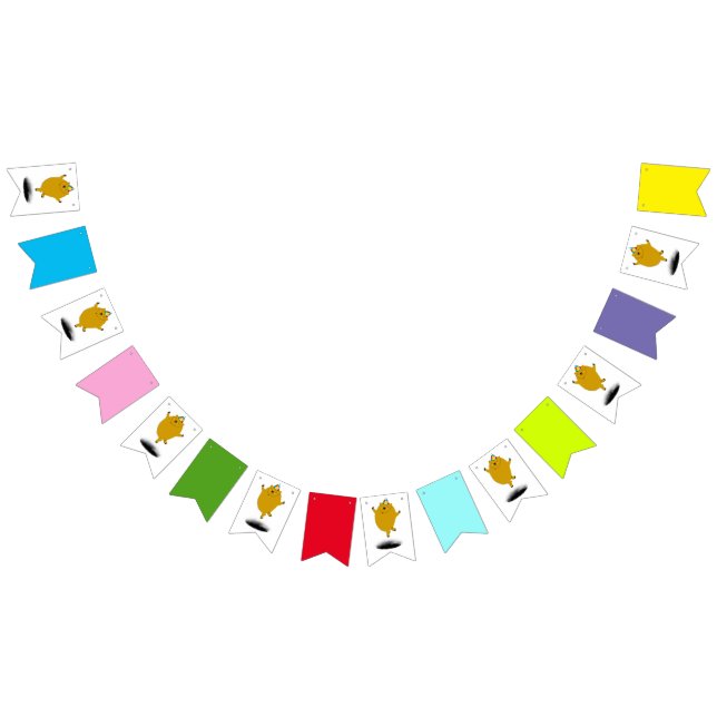 Banderines Fiesta de cumpleaños por el Día de la Marmota (Todo)