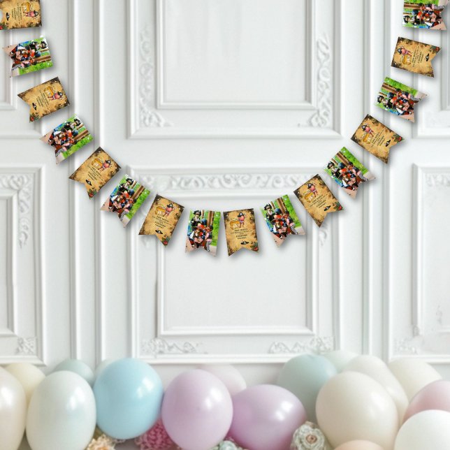 Banderines Fiesta de cumpleaños temática del pirata (Subido por el creador)