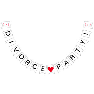 Banderines Fiesta de Divorcio Gratis al fin