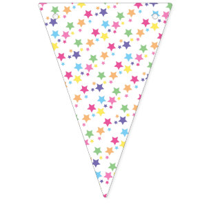 Banderines Fiesta de Estrellas Arcoíris illusima