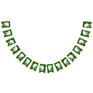 Banderines Fiesta de intercambio de regalos para elefantes bl