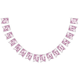 Banderines Fiesta de la Boda de Bienvenida Flores Rosa Elegan