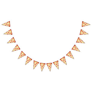 Banderines Fiesta de la pizza de salchichones