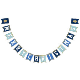 Banderines Fiesta de Navidades de Blue Stars