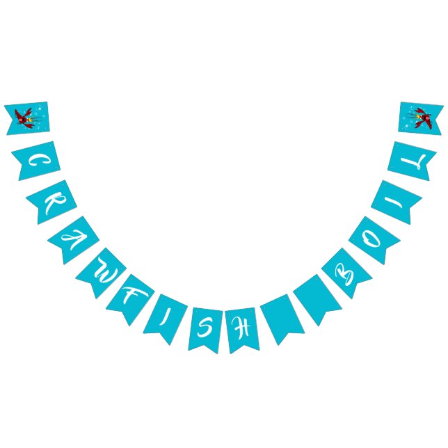 Banderines Fiesta de Reunión Familiar Anual de Langostinos (Todo)