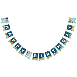 Banderines Fiesta del campamento de cumpleaños de personaliza