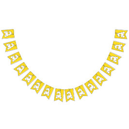 Banderines Fiesta del cumpleaños del tren