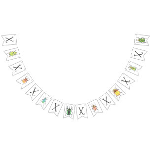 Banderines Fiesta El día de San Valentín de errores y besos