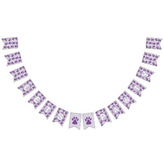 Banderines Fiesta Pawprints