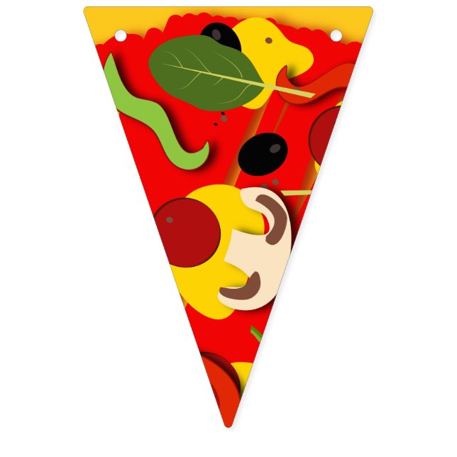 Banderines Fiesta Pizza (Primera bandera)