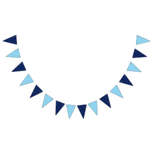 Banderines Fiesta por el cumpleaños del niño Blues Confetti