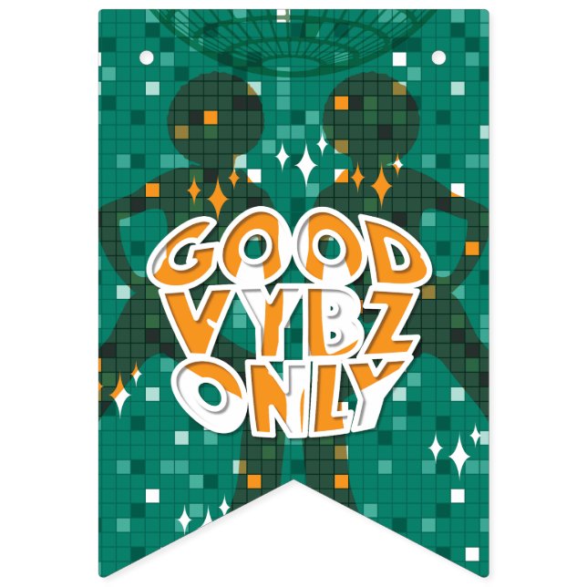 BANDERINES FIESTA RETRO DISCO (Primera bandera)