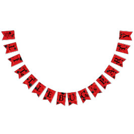 Banderines Fiesta temática de Cute Lady Bug-Birthday-Baby Sho