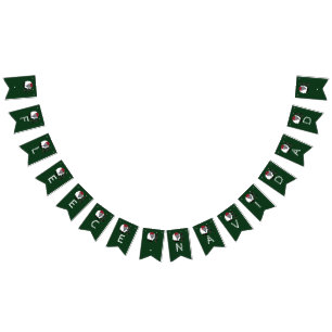 Banderines Fleece Navidad, Fiesta Navidad español