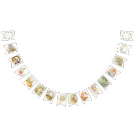 Banderines Flor silvestre Peter the Rabbit Birthday bunting