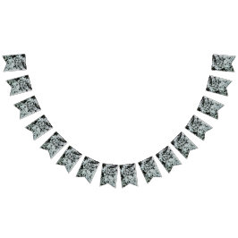 Banderines Flores blancas