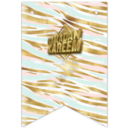 Banderines Flores de kareem de Ramadán