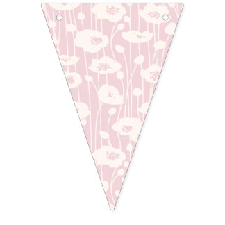 Banderines Flores Frescas | Neutro - Rosa Rubor