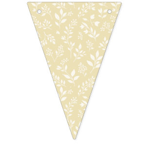 Banderines Follaje de otoño neutral - Trigo dorado