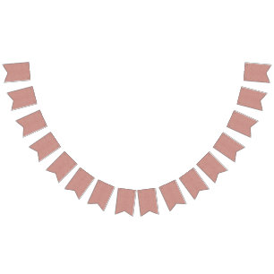 Banderines fondo rosa y blanco con un patrón