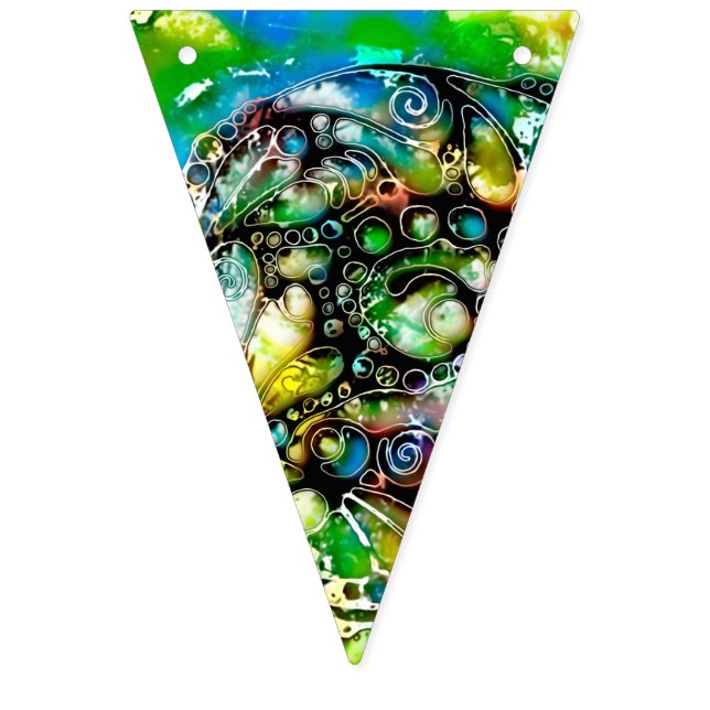 Banderines Formas De Vida - Art. 7 Neurográfico (Primera bandera)