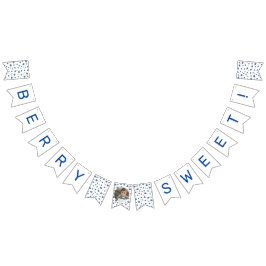 Banderines Foto de Berry Sweet de cumpleaños de Blueberry