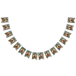 Banderines Foto mensual de un feliz cumpleaños de camper