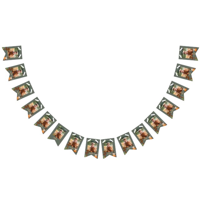 Banderines Foto mensual de un feliz cumpleaños de camper (Todo)