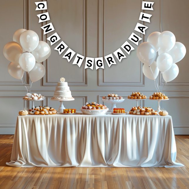 Banderines Foto minimalista 8º Graduado Bunting (Subido por el creador)