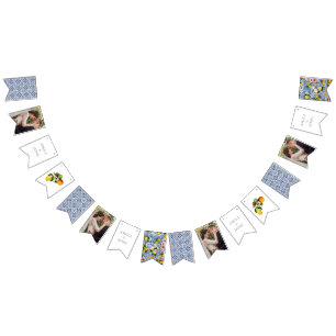Banderines Foto personalizada de Amalfi Coast Lemon Tiles Ita
