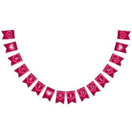 Banderines Foto personalizado del 40 aniversario de Ruby boda