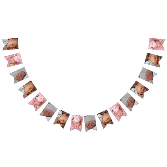 Banderines foto única de personalizado simple (Todo)