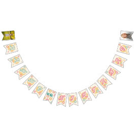 Banderines Fotografía feliz cumpleaños de Groovy 60 de las fl